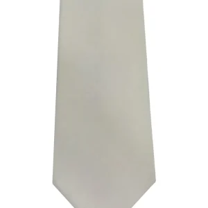 Cravatta uomo bianca in fresco lana super 130’s