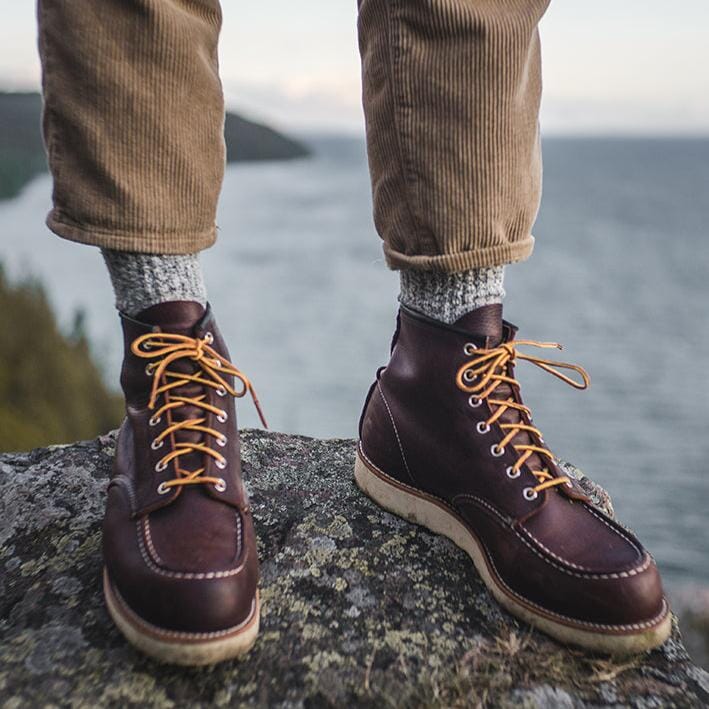 RED WING SHOES - Polacco Moc Toe 8138 - Briar Oil - immagine 3