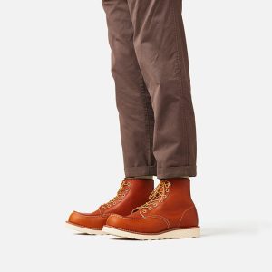 RED WING SHOES - Polacco Moc Toe 875 - Oro Legacy