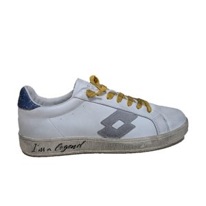 Lotto leggenda sneakers uomo 223618 autograph white mush