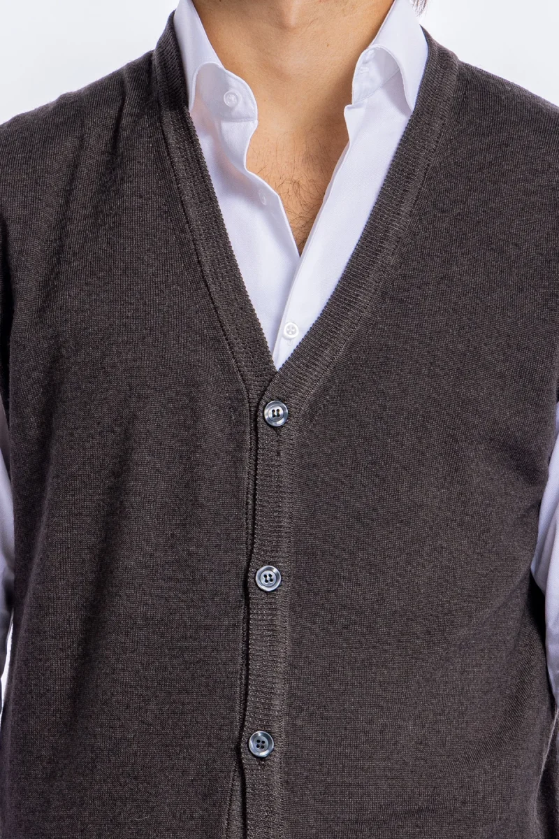 Cardigan Da Uomo modello gilet - immagine 9