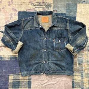 Vintage Levi's Strauss  type 1 selvedge Big E denim