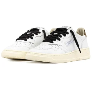 AUTRY - AULW OC01 - Sneakers MEDALIST - Bianco Animalier