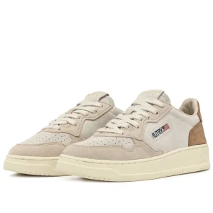 AUTRY AULW TS01 - LOW WOM LEAT/SUEDE - Sigar Sand
