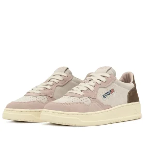 AUTRY AULW TS04- LOW WOM LEAT/SUEDE - Ebony