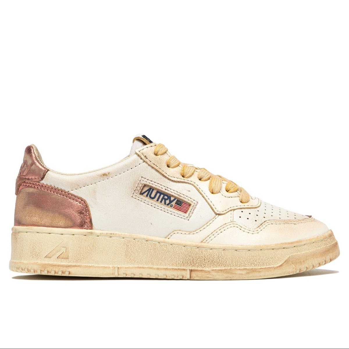 AUTRY - AVLW SV57 - Sneakers - Vintage Edition - Rosa Bronzo - immagine 3