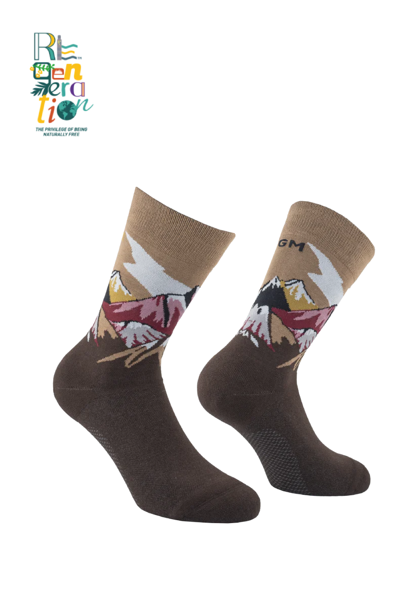 Reactive Berg 6000 | Challenge yourself. Calzini tecnici in cotone biologico pettinato - immagine 4