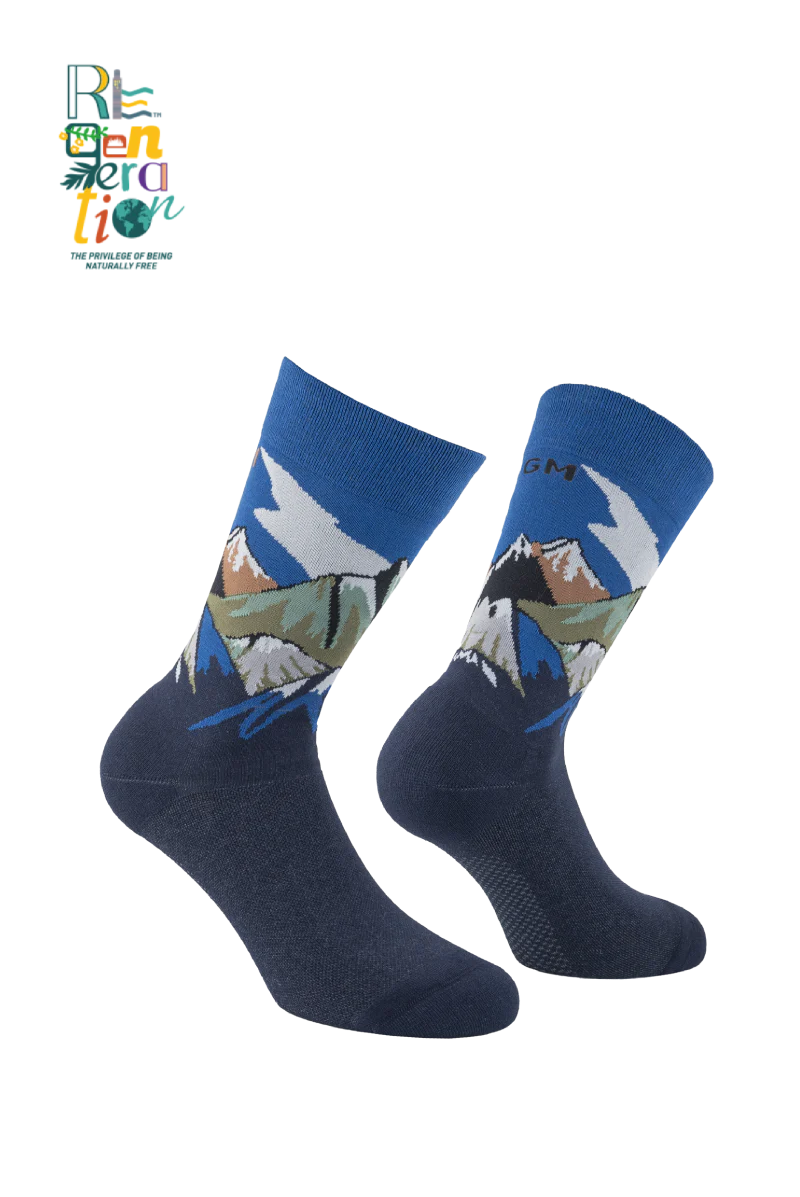 Reactive Berg 6000 | Challenge yourself. Calzini tecnici in cotone biologico pettinato - immagine 2