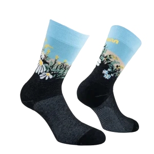 Reactive Blossom 6000 | Flourish and inspire. Calzini tecnici in cotone biologico pettinato