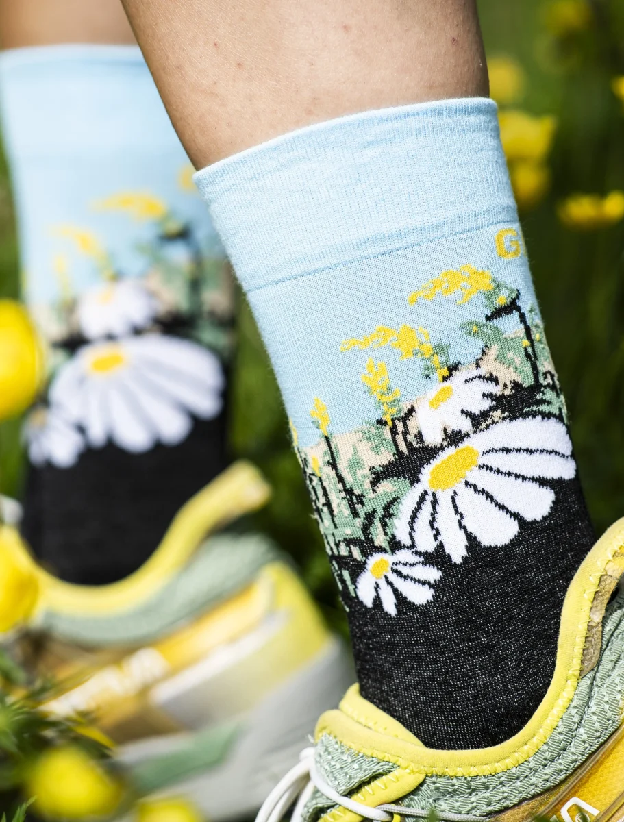 Reactive Blossom 6000 | Flourish and inspire. Calzini tecnici in cotone biologico pettinato - immagine 9