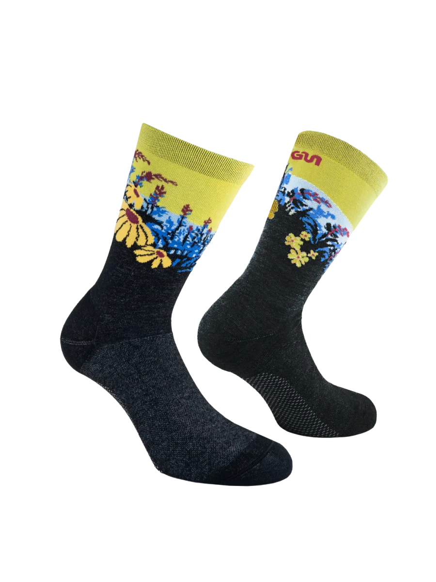 Reactive Blossom 6000 | Flourish and inspire. Calzini tecnici in cotone biologico pettinato - immagine 5