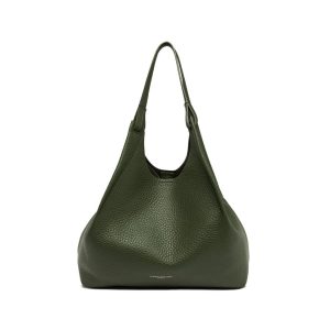 Gianni Chiarini  - Borsa a spalla - BS 9720 - DUA - Deep fir Verde/  Testa di moro