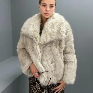 Giacca Pelliccia Elegance