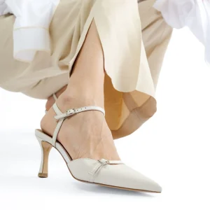 CappellettoShop - Sling Back - Ester 5 - Bianco