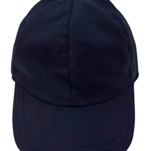 Cappello da uomo Blu modello Baseball in fresco lana Carillo Drapers made in italy tinta unita