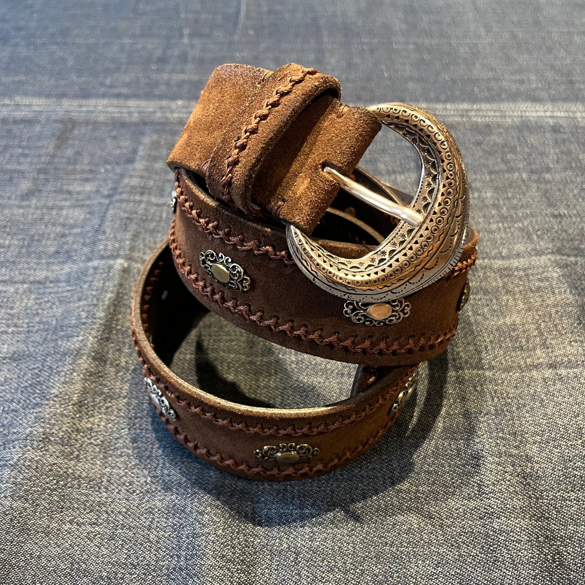 PUNTO VITA - Cintura PV2661 - Camoscio - Testa di moro - immagine 3