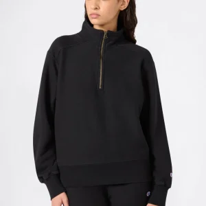 Women’s Heavyweight Half-Zip Fleece Sweatshirt Reverse Weave