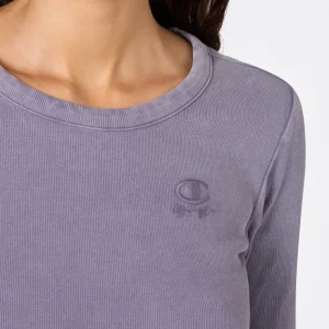 Women's Washed Long Sleeve Fitted T-Shirt Icons