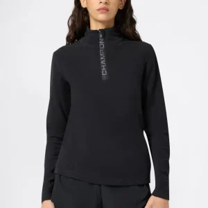 Women's Micro Polar Fleece Half Zip Top