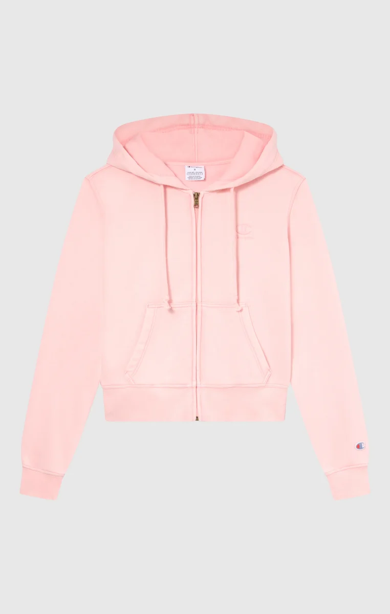 Women's Washed Full Zip Fleece Hoodie Icons - immagine 7