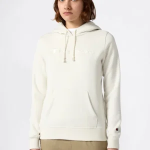 Women’s Fleece Hoodie with Big Embroidered Logo Icons