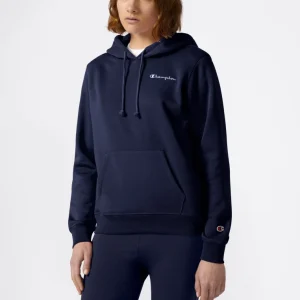Women’s Fleece Hoodie with Small Embroidered Logo Icons