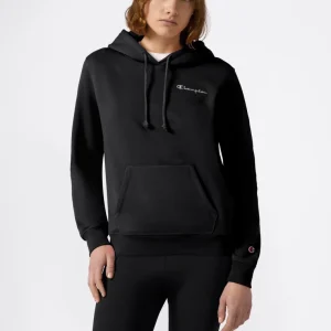 Women’s Fleece Hoodie with Small Embroidered Logo Icons