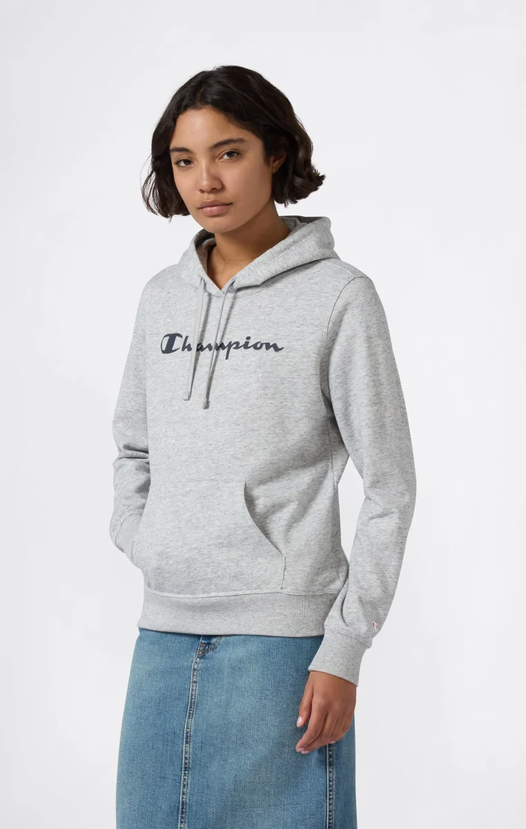 Lightweight Hoodie with Maxi Logo for Women