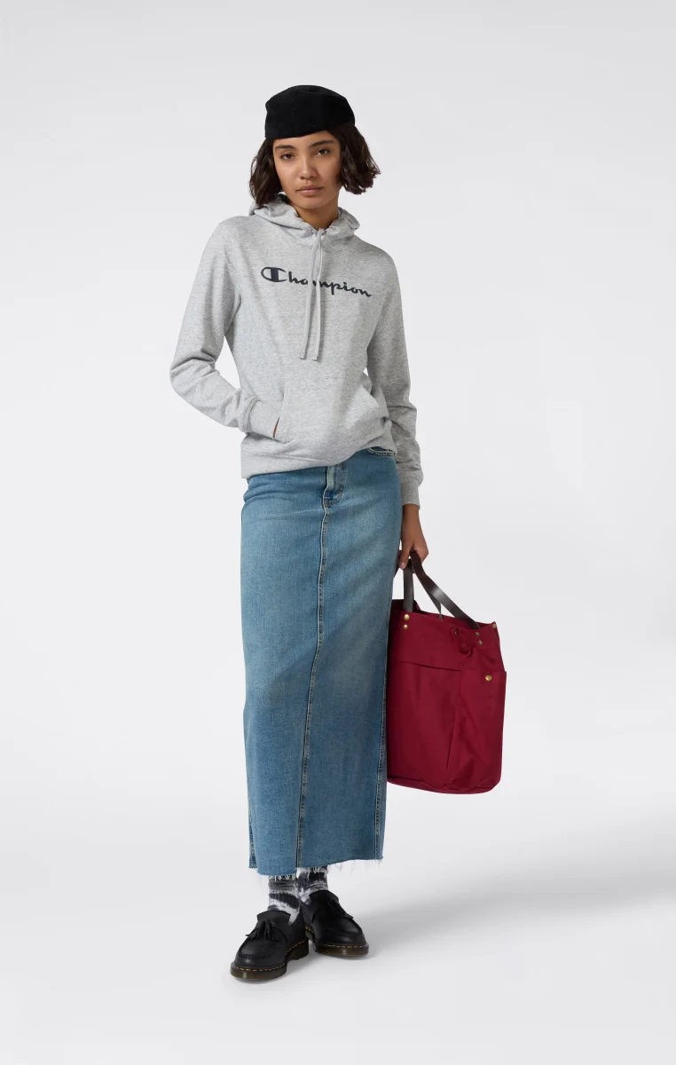 Lightweight Hoodie with Maxi Logo for Women - immagine 3