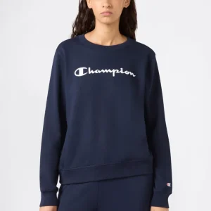 Women’s Lightweight Crewneck Sweatshirt with Maxi Printed Logo