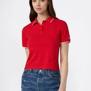 Women’s Cropped Polo Shirt