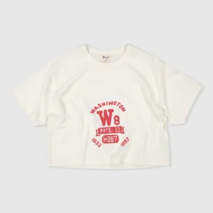 Women’s Cropped Crewneck T-Shirt Time Capsule