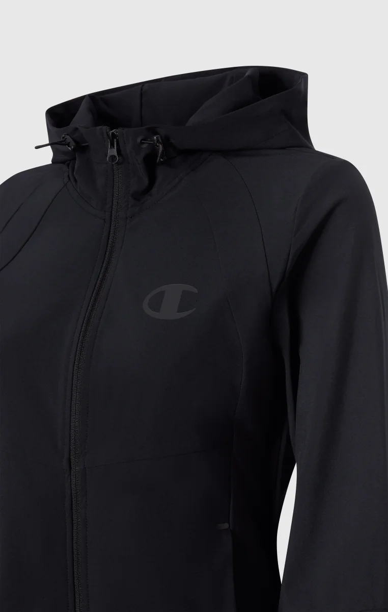 Women’s Stretch Nylon Hooded Track Top Slim Fit - immagine 8