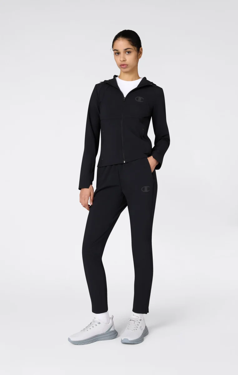 Women’s Stretch Nylon Hooded Track Top Slim Fit - immagine 4