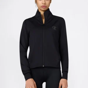 Women's Slim Fit Full-Zip Stretch Poly Hoodie