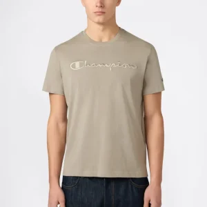 Men’s T-Shirt with Big Embroidery Logo Icons