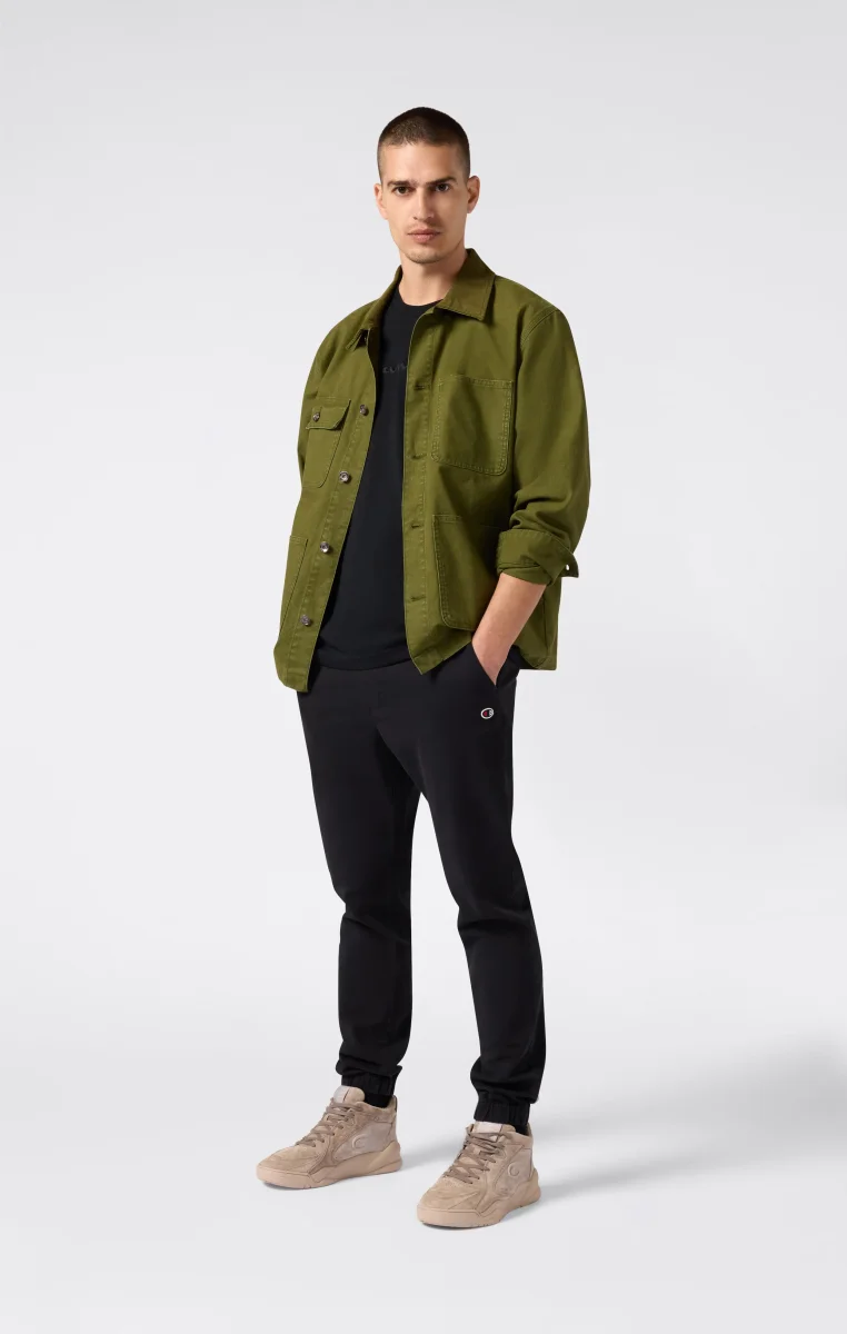 Men’s T-Shirt with Big Embroidery Logo Icons - immagine 6