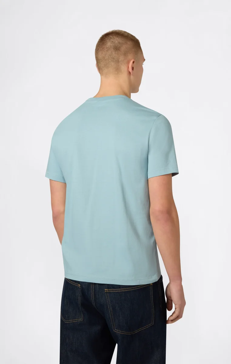 Men’s T-Shirt with Small C Embroidery Logo Icons - immagine 4