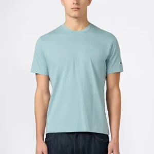 Men’s T-Shirt with Small C Embroidery Logo Icons