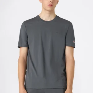 Men’s T-Shirt with Small C Embroidery Logo Icons