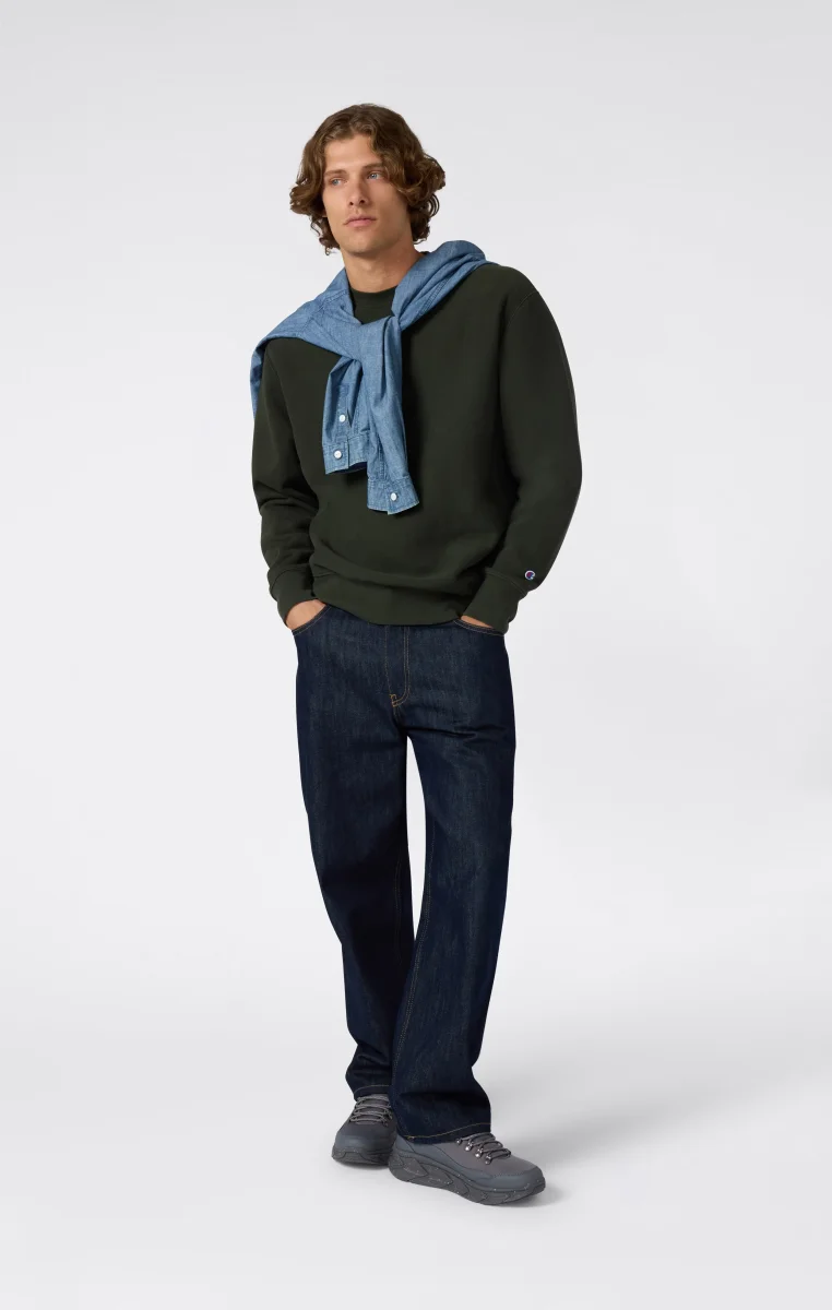 Men’s Heavyweight Fleece Sweatshirt Reverse Weave - immagine 3