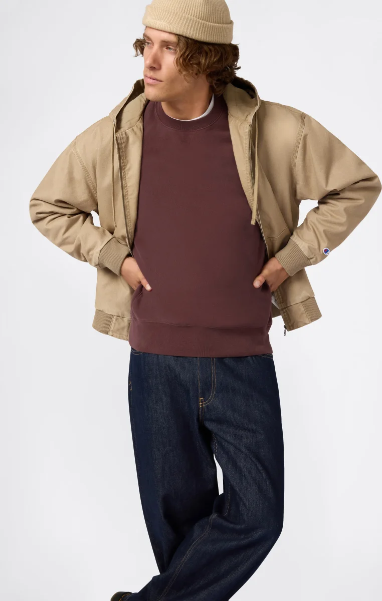 Men’s Heavyweight Fleece Sweatshirt Reverse Weave - immagine 5