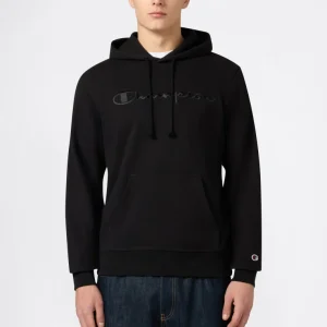 Men's Lightweight Hoodie with Embroidered Logo Icons