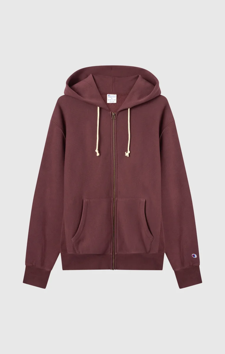 Men's Fleece Full Zip Hoodie Reverse Weave - immagine 7