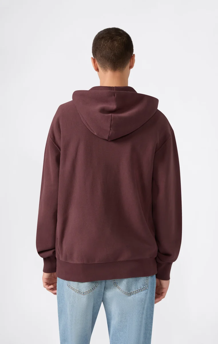 Men's Fleece Full Zip Hoodie Reverse Weave - immagine 6