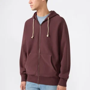 Men's Fleece Full Zip Hoodie Reverse Weave