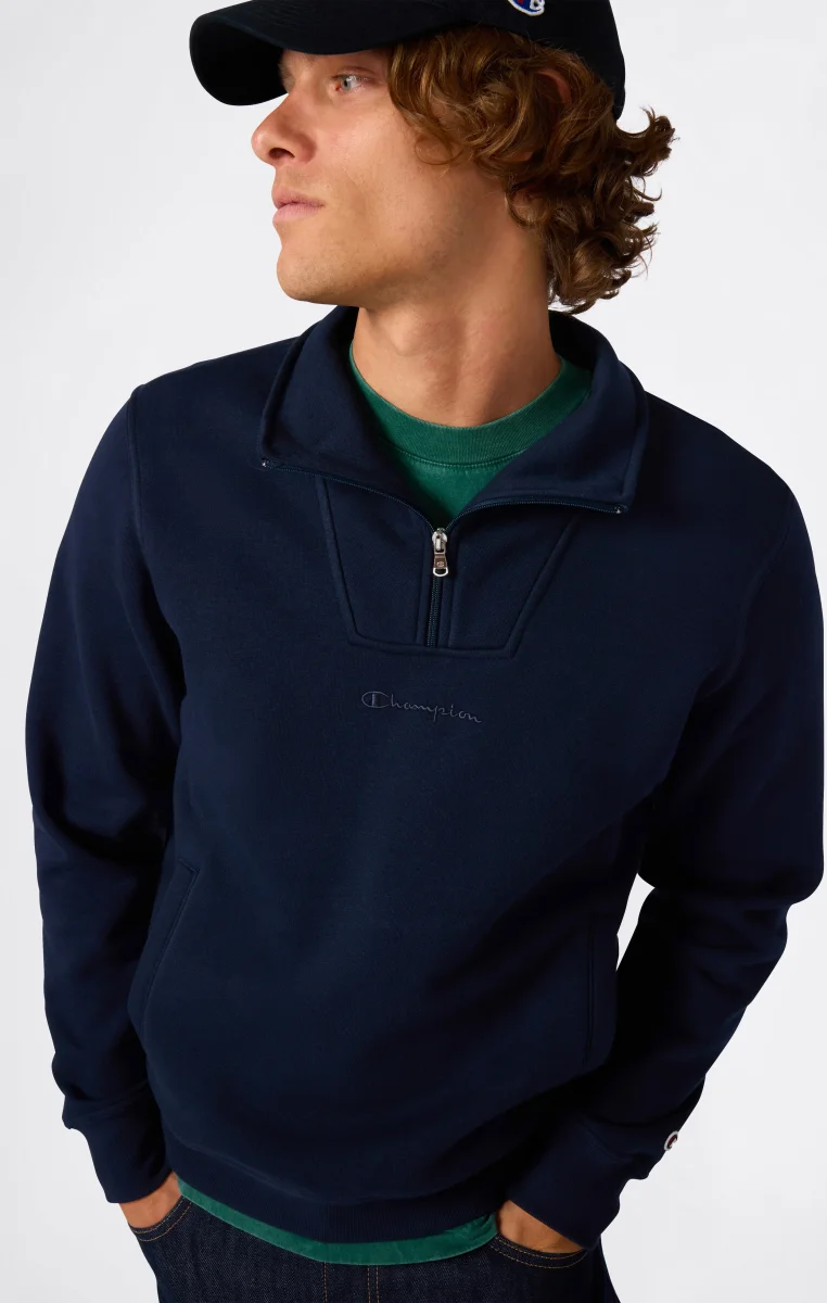 Men’s Half Zip Fleece Sweatshirt Icons - immagine 6