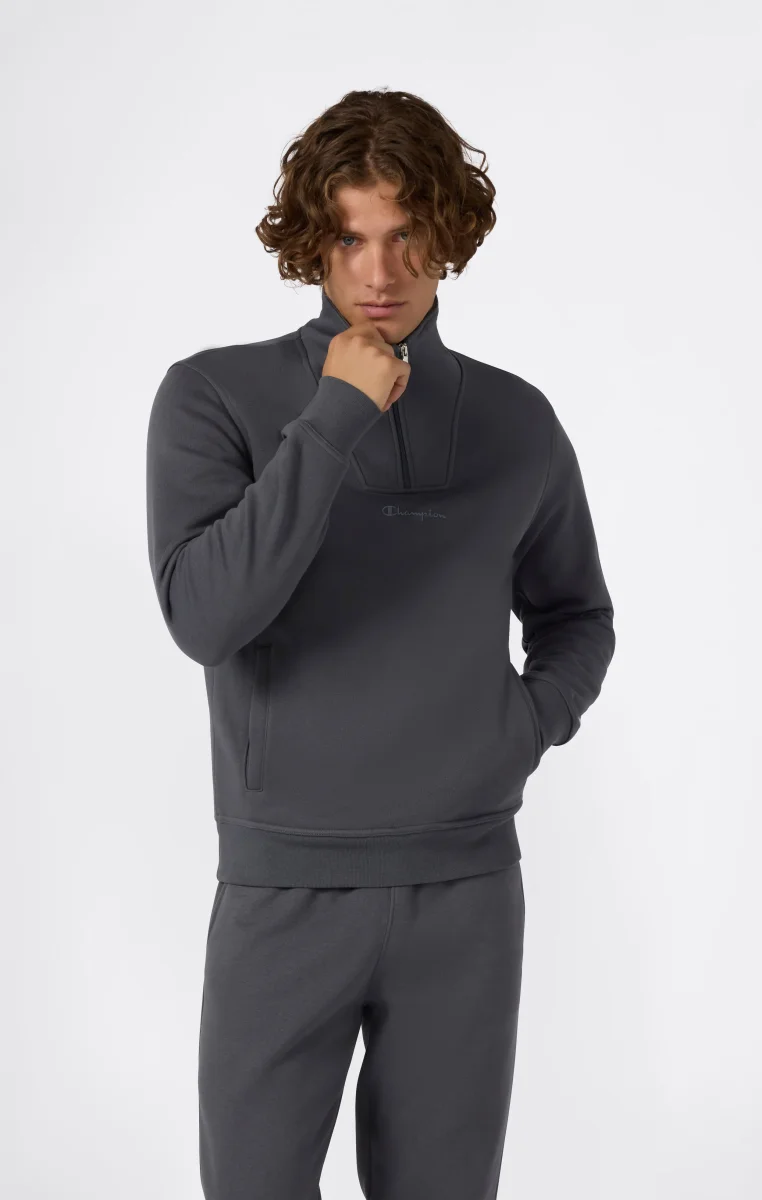 Men’s Half Zip Fleece Sweatshirt Icons - immagine 2