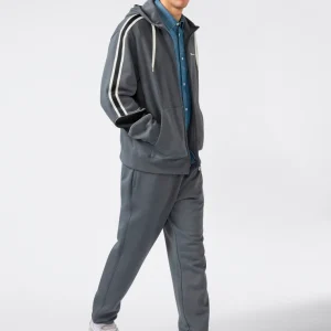 Men’s Fleece Hooded Full Zip Suit