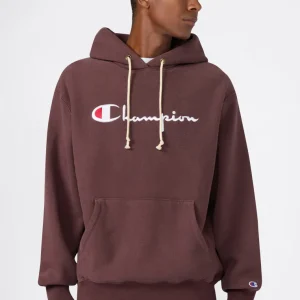 Men’s Heavyweight Hoodie with Brushed Fleece Interior Reverse Weave